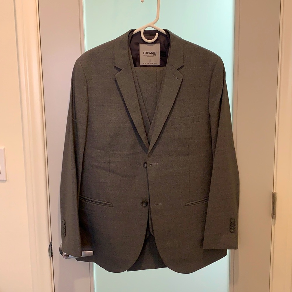 Three Piece Topman Suit